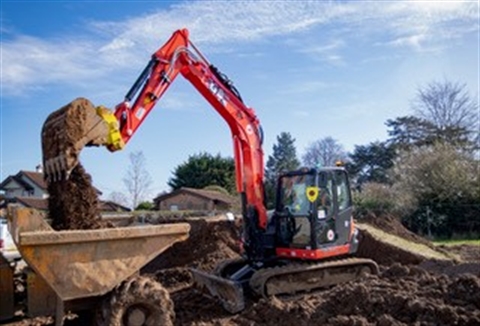 Kubota KX085-5 is digger of choice for GB Hire
