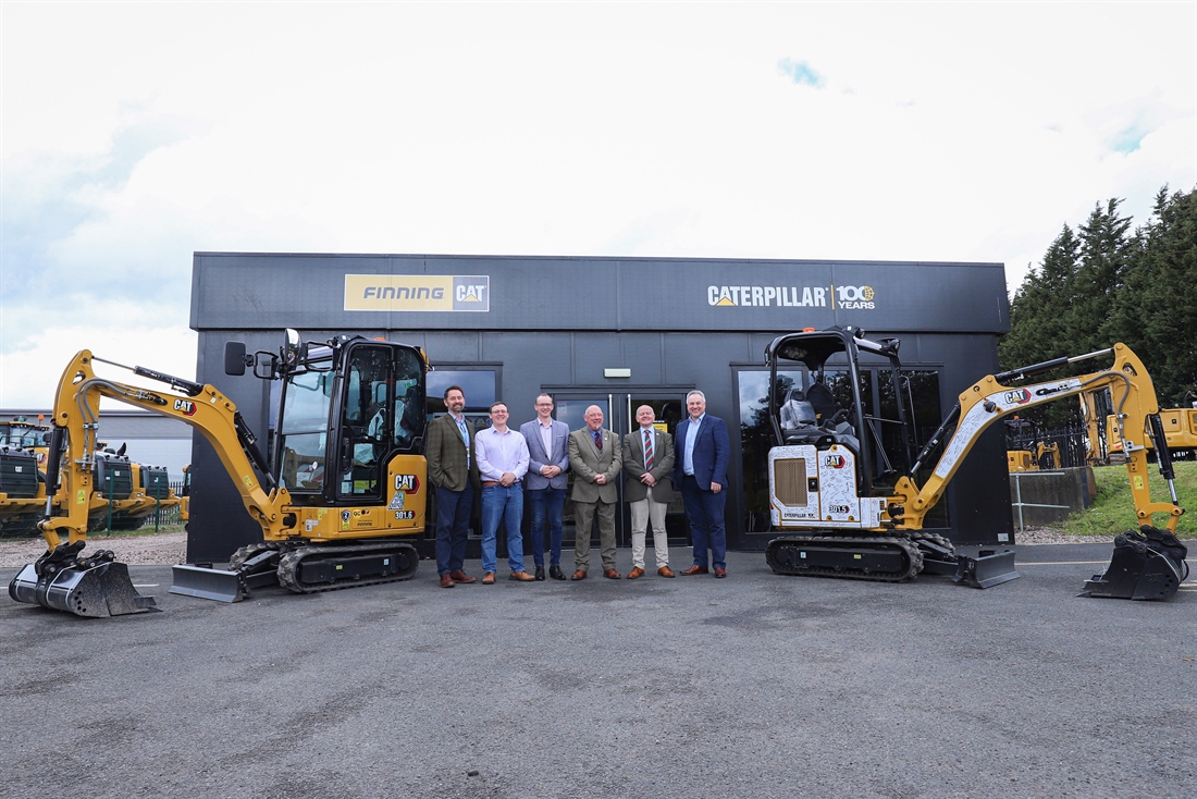 Finning announce excavator prize winners
