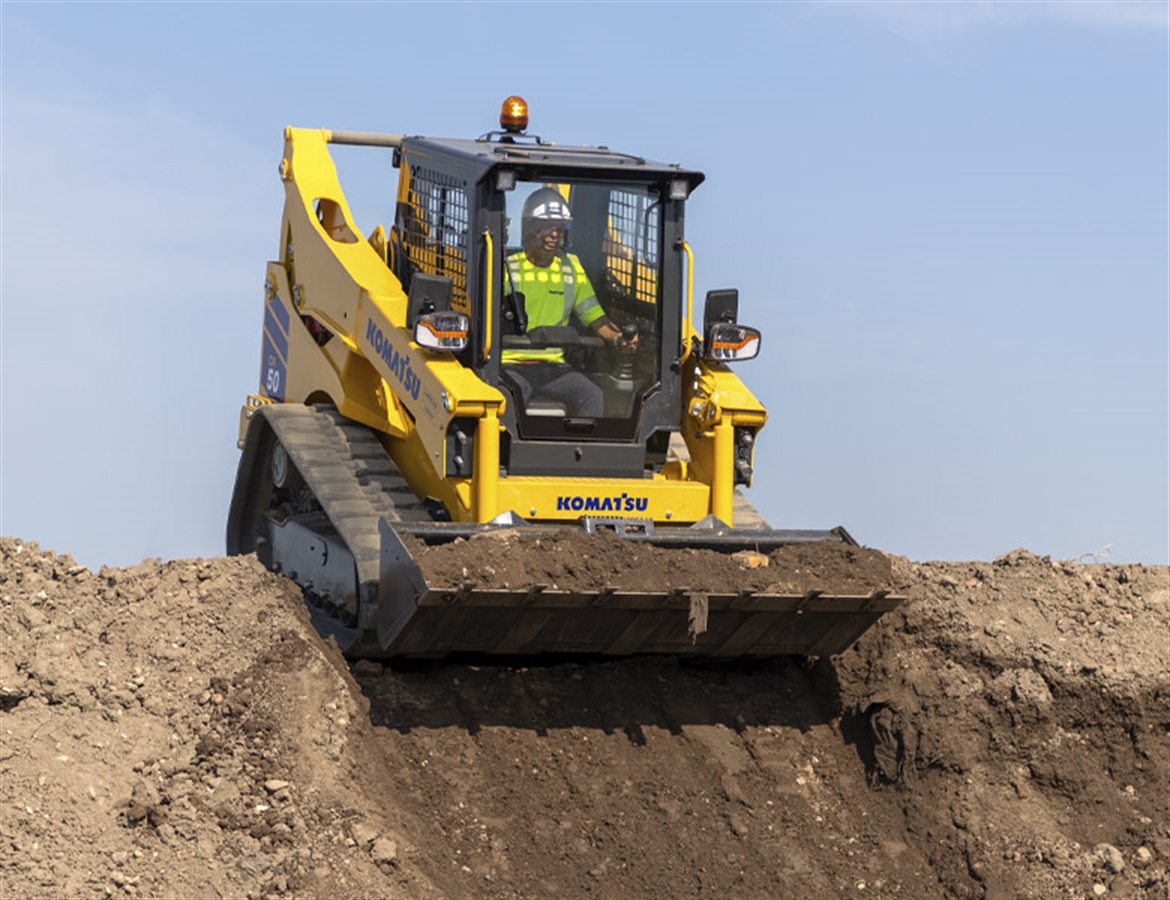 Komatsu Showcases the new CK50-8 at SaMoTer