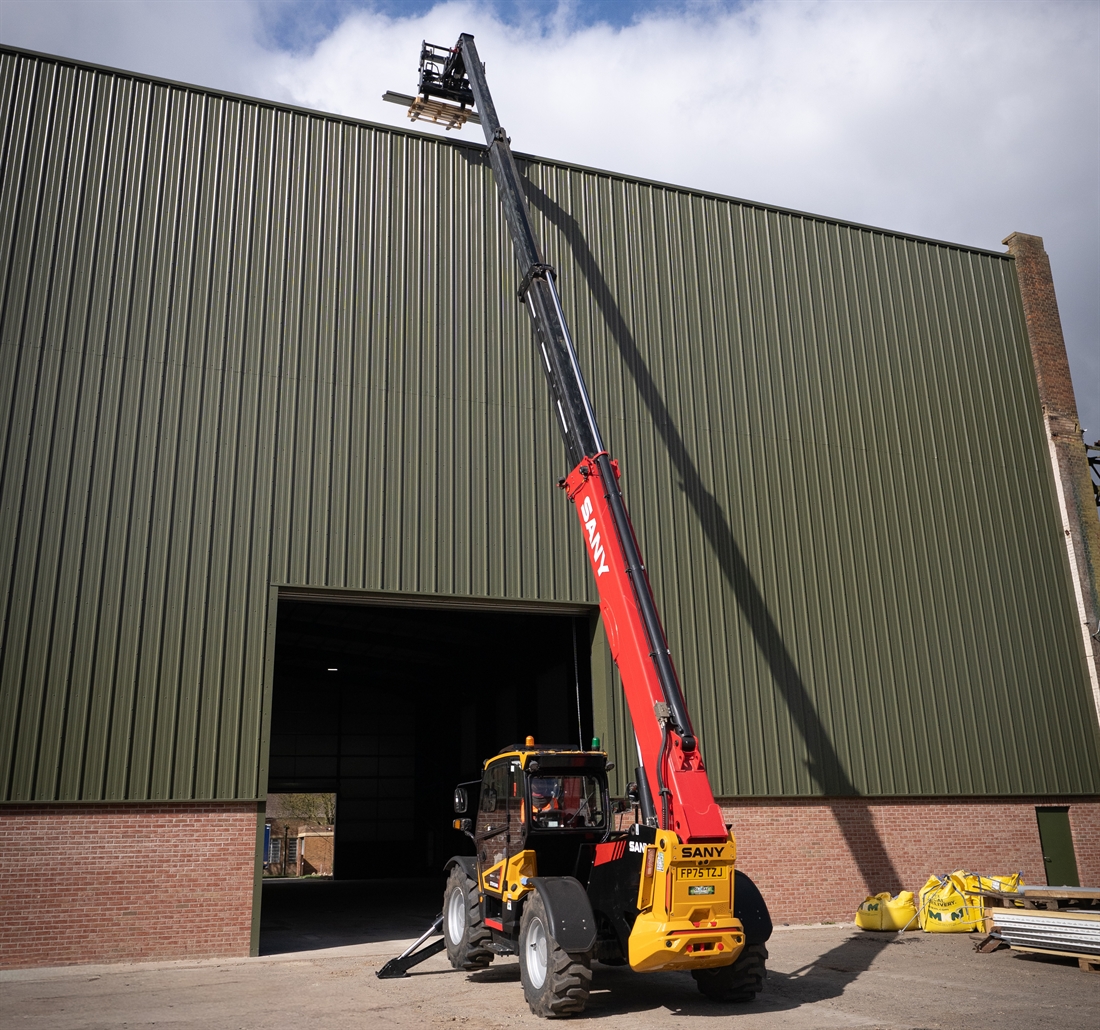 SANY equipment supports modern site operations