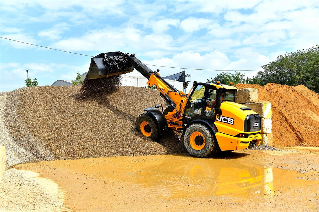 JCB TM420 is the perfect mix for base concrete