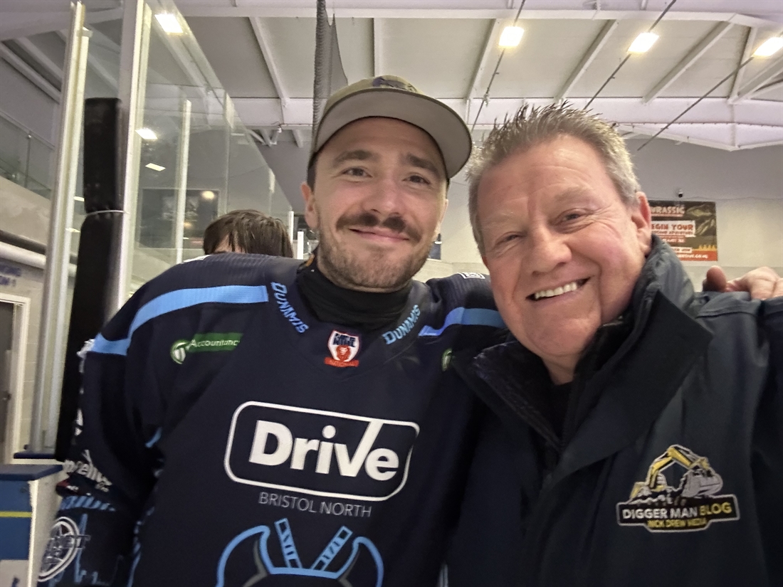 Construction Machinery Firms, Dig Deep to Support Ice Hockey