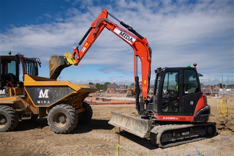 MIDA civils acquire 15 new Kubota Excavators