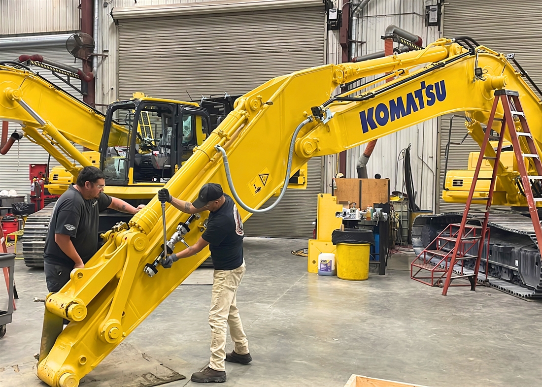 HCT expands Komatsu  excavator kit