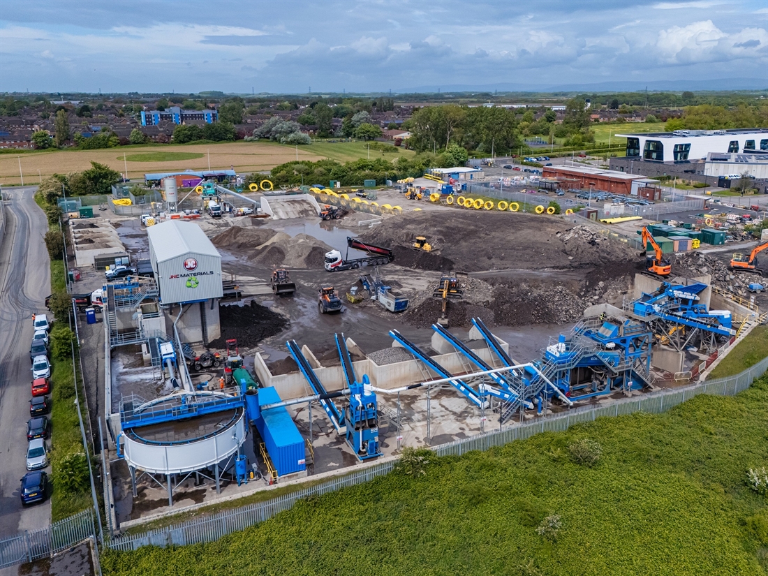 JN Civils installs new CDE waste recycling plant