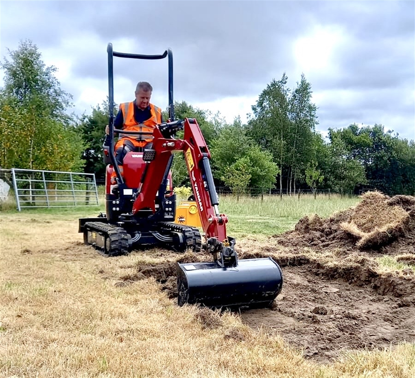 Machine Serve Yanmar SV10 Launch Day