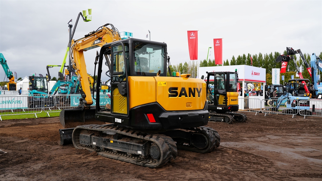 SANY UK & Ireland Signs Up for UK Plant Expo 2027