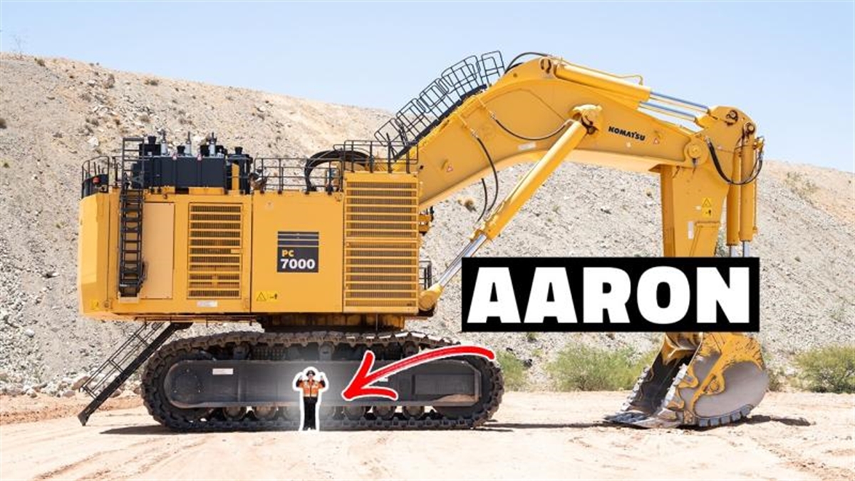 Buildwitt Gets Up Close and Personal with the Komatsu PC7000