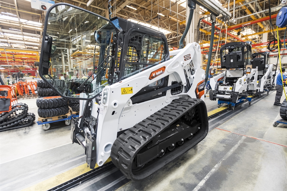 Bobcat starts production of new T650 compact track loader