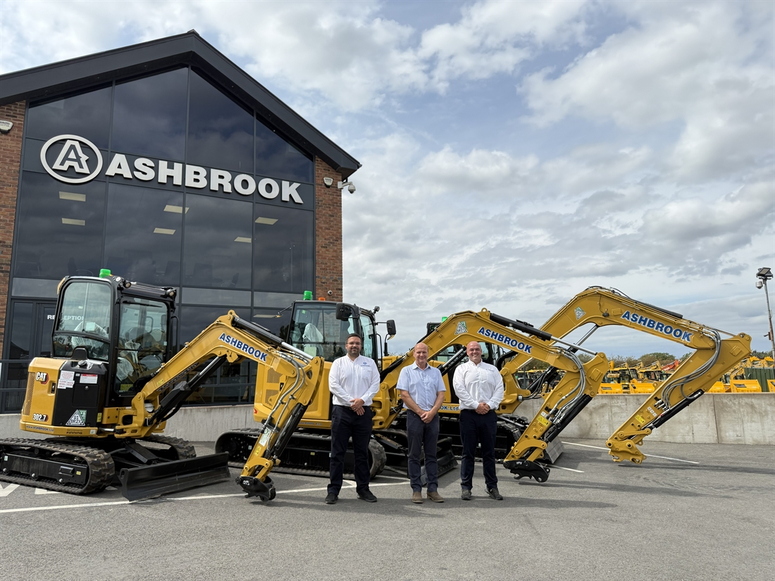Ashbrook secure 1600th Caterpillar machine