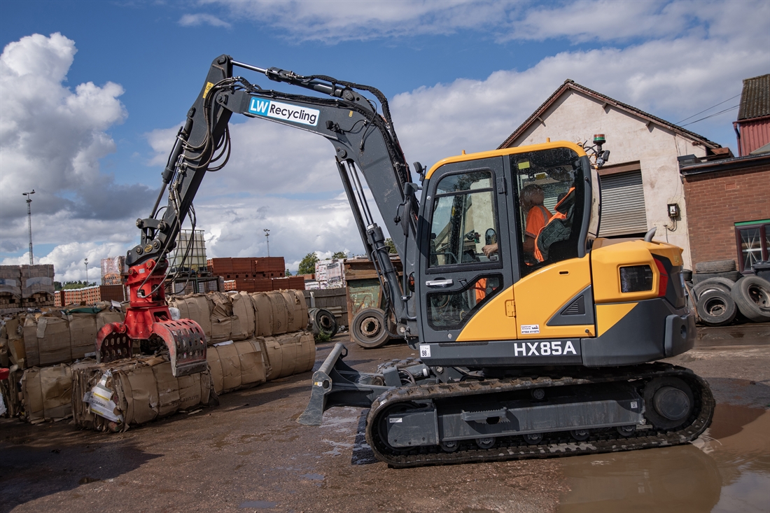 Anglian Demolition purchase Hyundai HX85A amongst company expanstion