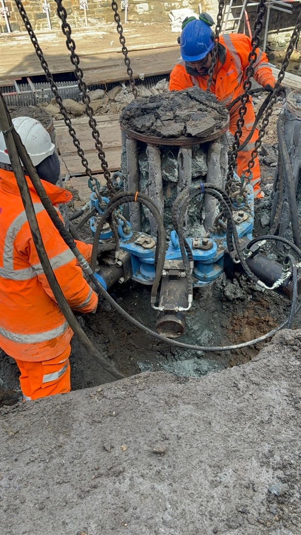 National Pile Croppers help deliver �10.3m renewal scheme