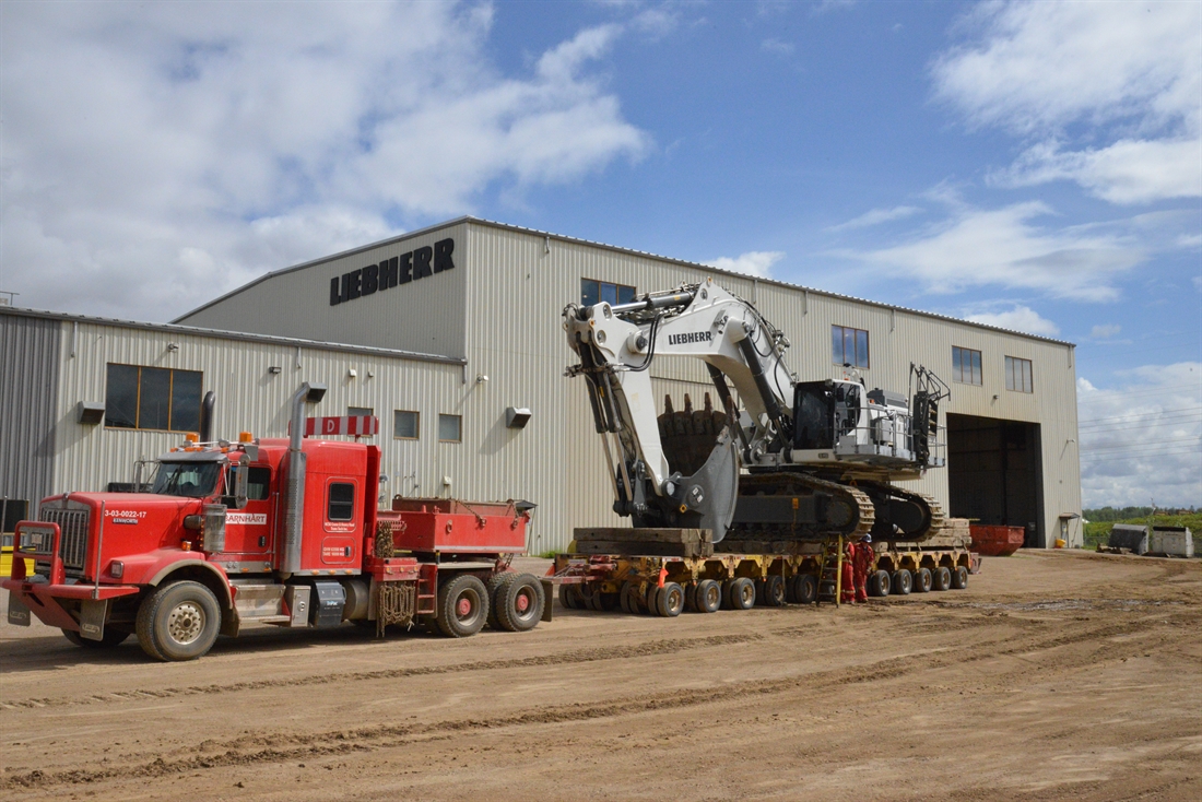 Hammerstone Canada adds third Liebherr R 9150