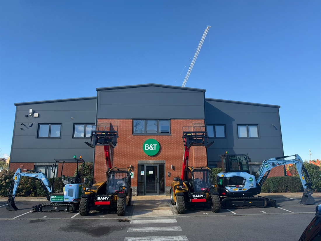 B&T Plant Hire places all-electric order with Sany