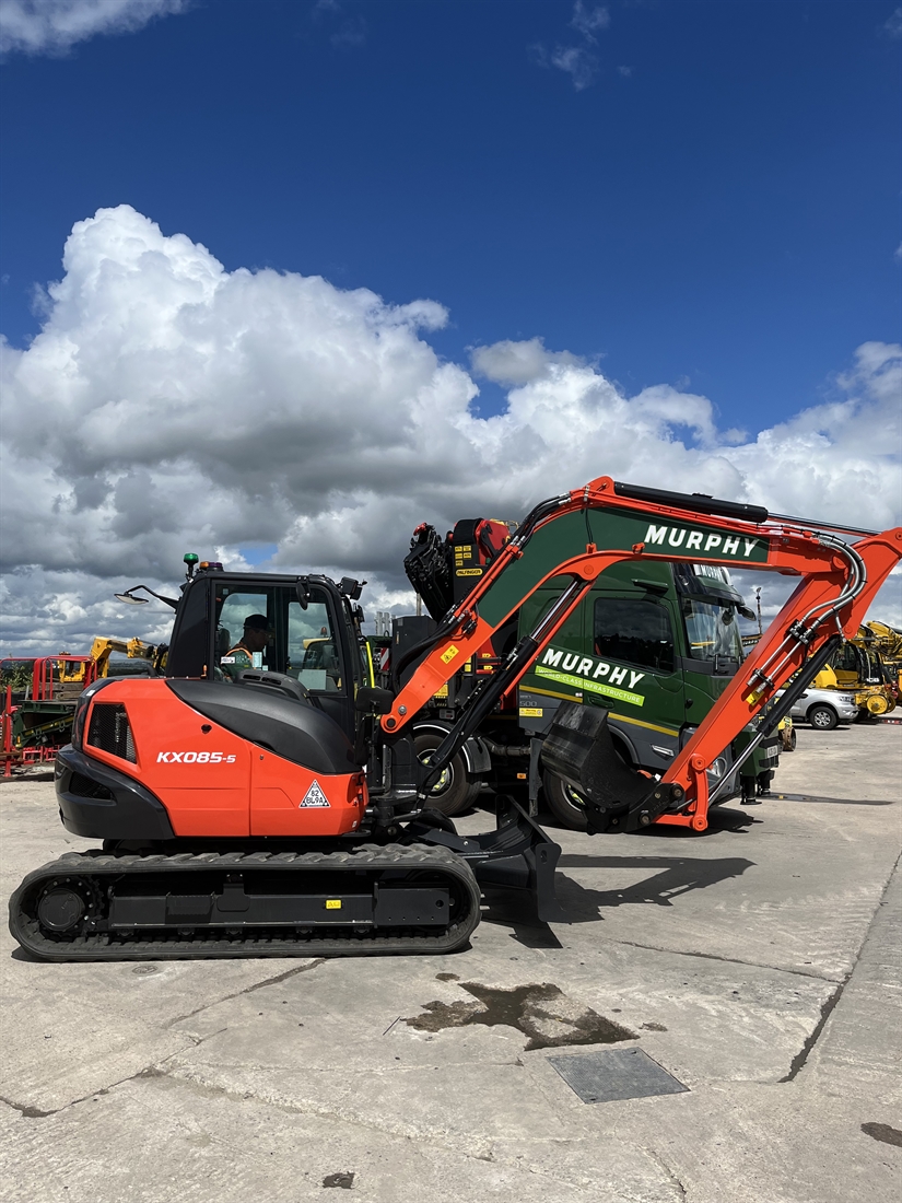 Murphy adds 19 Kubota excavators to fleet
