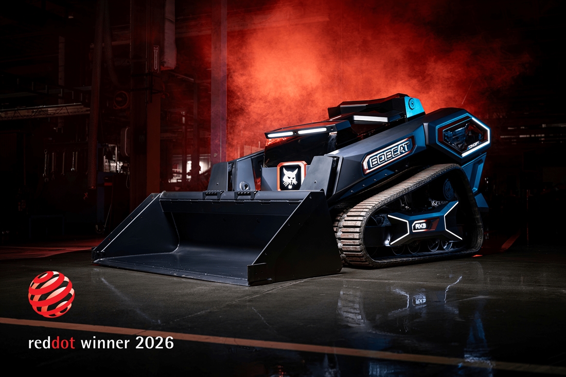 Bobcat wins another Red Dot Award with RogueX3