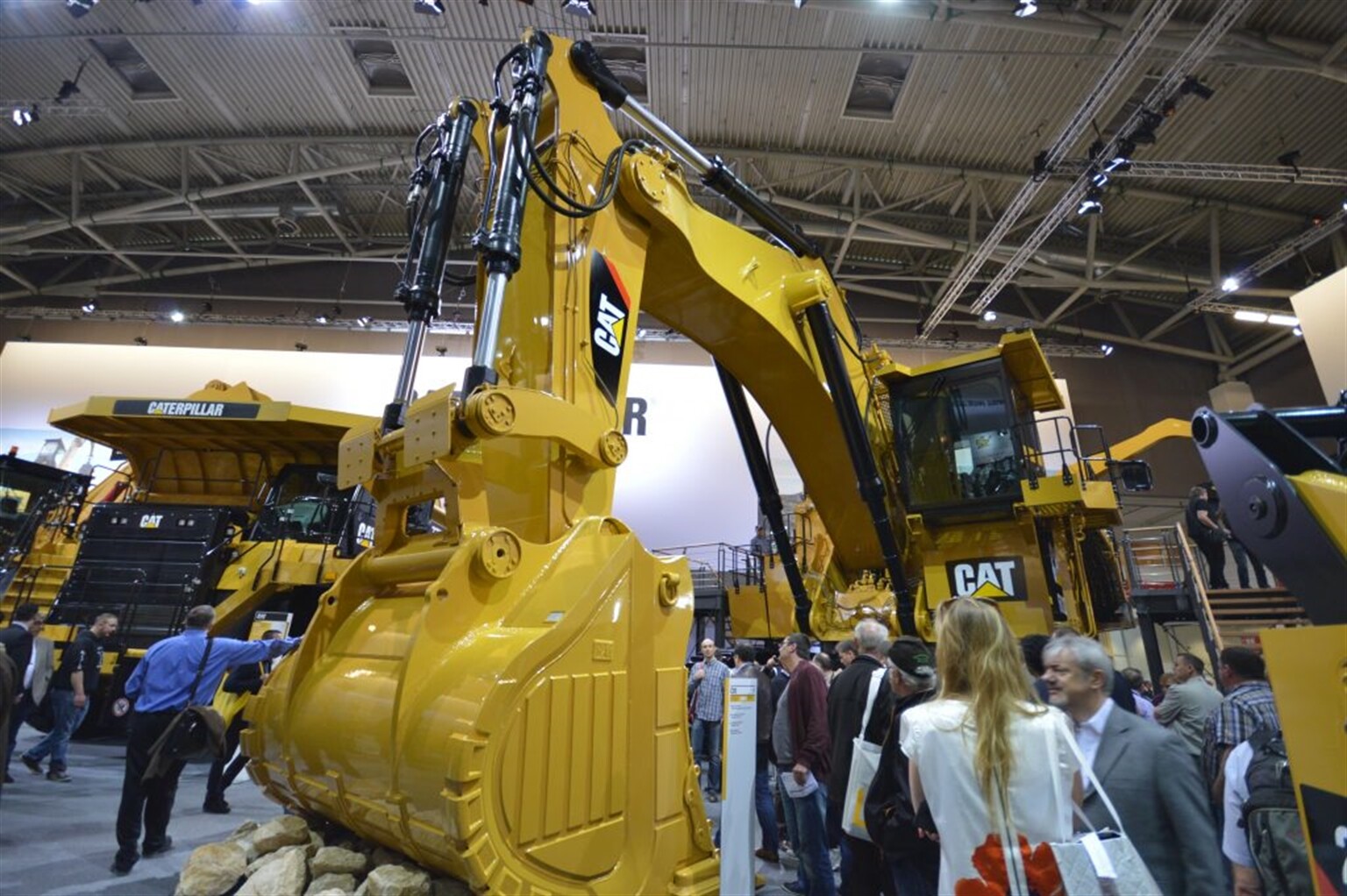 Big Cat is the star attraction from Caterpillar at Bauma