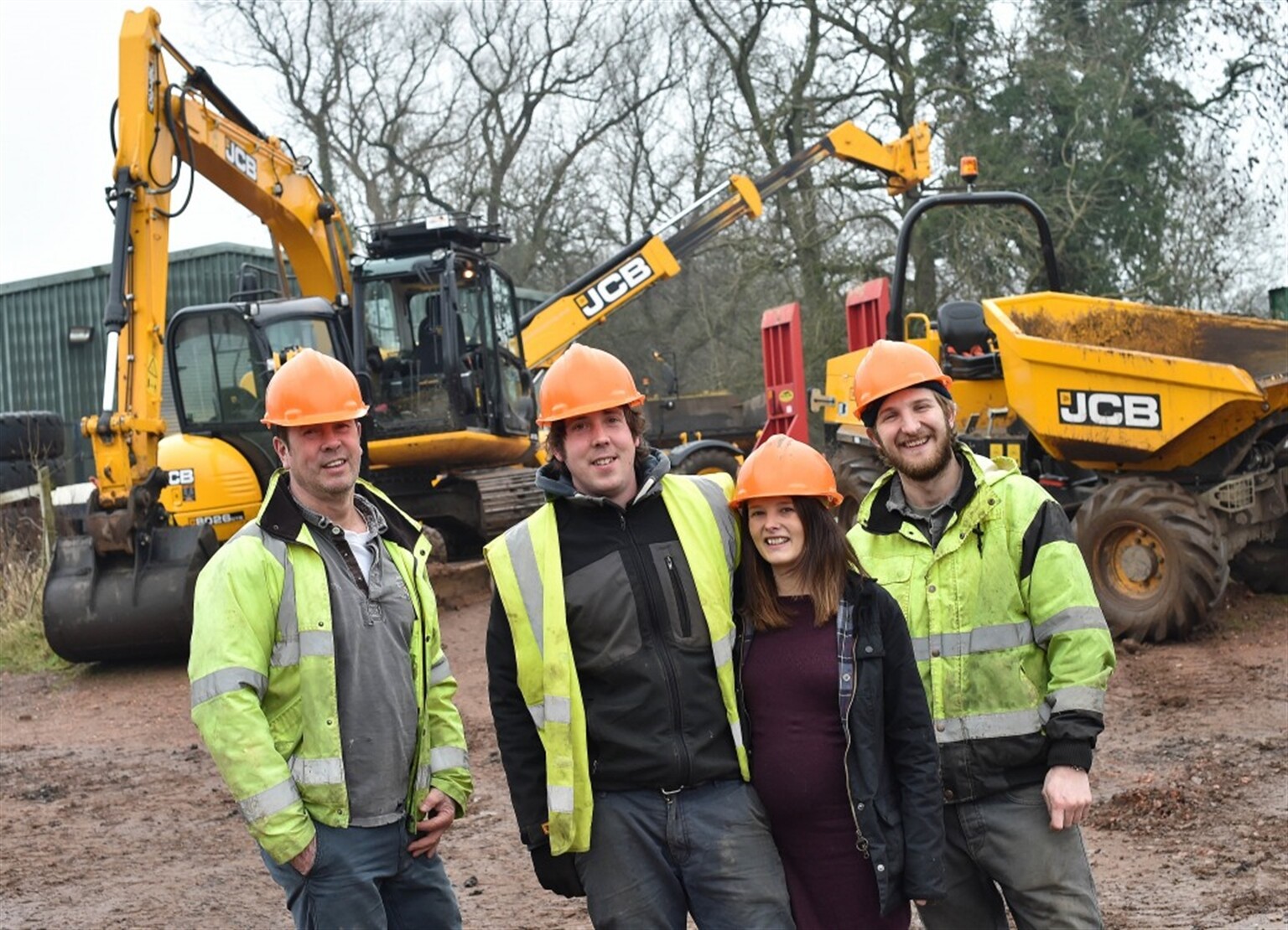 JCB's in the blood for family plant training school