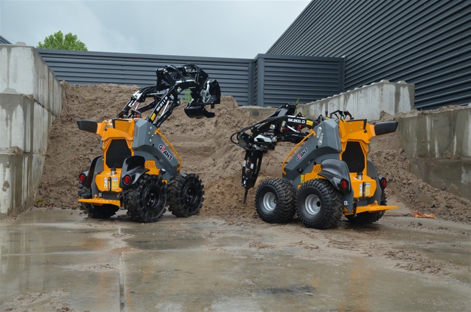 Giant's skid steers go into full production